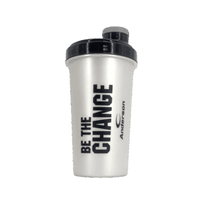 Shaker BE THE CHANGE - Bianco nero