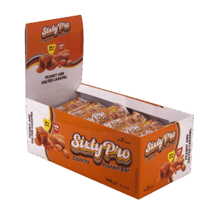 SixtyPro Peanut and Salted Caramel - Box 24 x 60 g