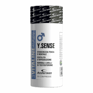 Y.Sense 30 cpr: Integratore per l’energia maschile, la libido e il benessere totale Vitalità, performance, desiderio. Il supporto completo per l’uomo moderno.